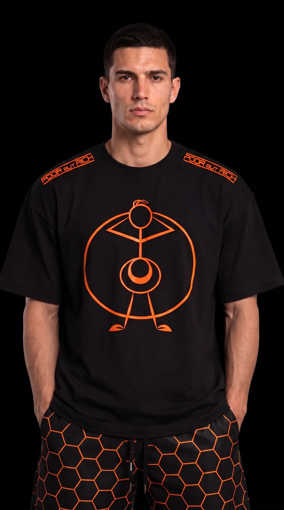 ORIGINAL TRUCKER (black/orange)
