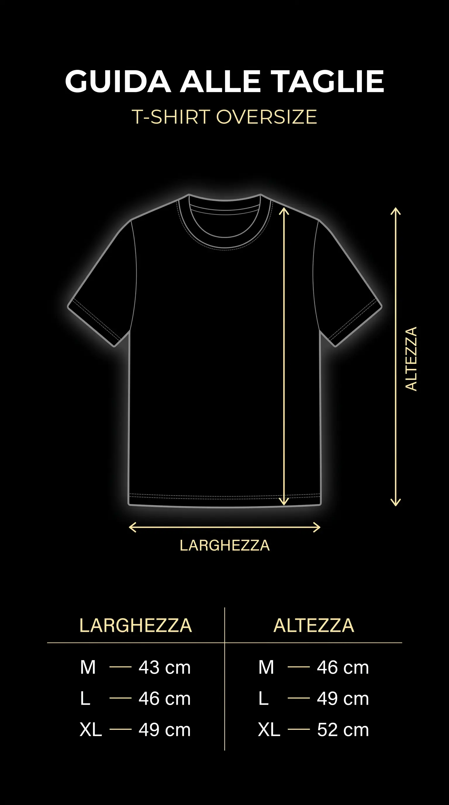 T-shirt Oversize Black//yellow Original